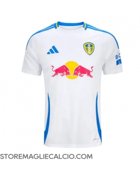 Leeds United Maglia Gara Casa Repliche 2024-25 Maniche Corte Leeds United Maglia Gara Casa Repliche 2024-25 Maniche Corte